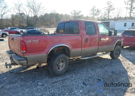 2002 Ford F-350 Lariat/Xl/Xlt из США, поврежденный, VIN 1FTSW31F32EB45342